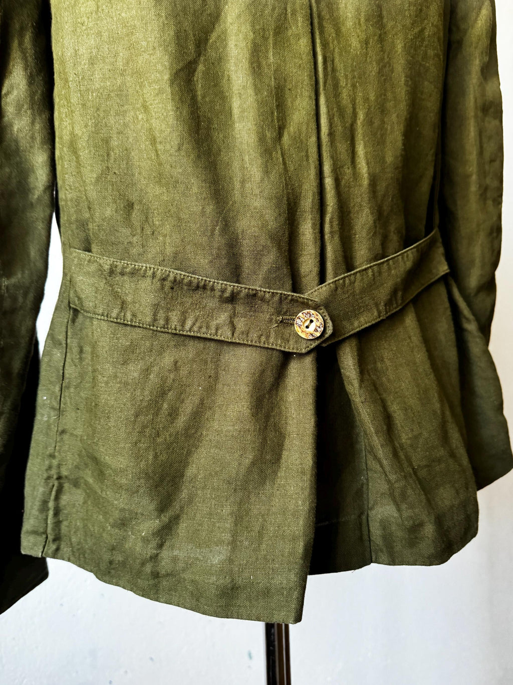 Gossl vintage linen blazer austrian Traschen jacket