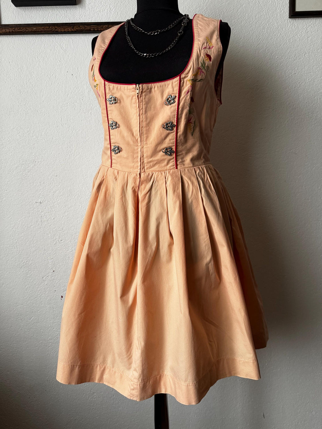 Classic Dirndl Dress Stockerpoint Style | Elegant Traditional Alpine Folk Dress