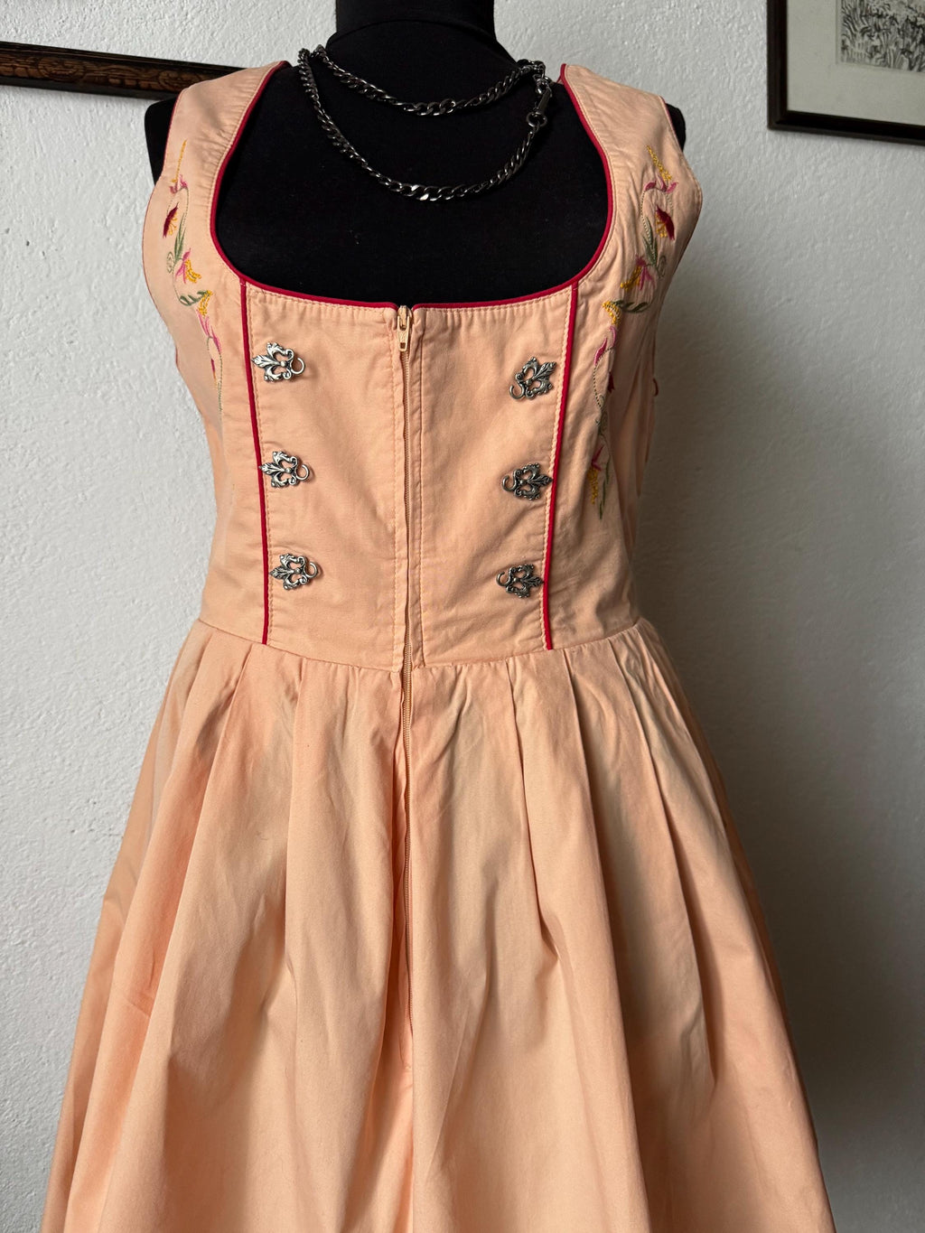 Classic Dirndl Dress Stockerpoint Style | Elegant Traditional Alpine Folk Dress