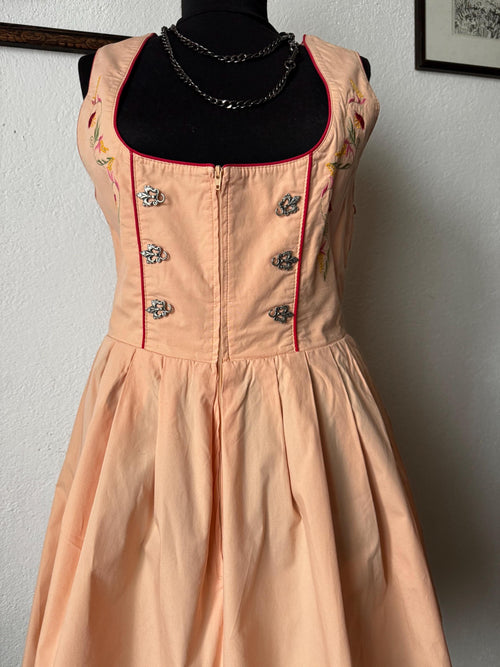 Classic Dirndl Dress Stockerpoint Style | Elegant Traditional Alpine Folk Dress