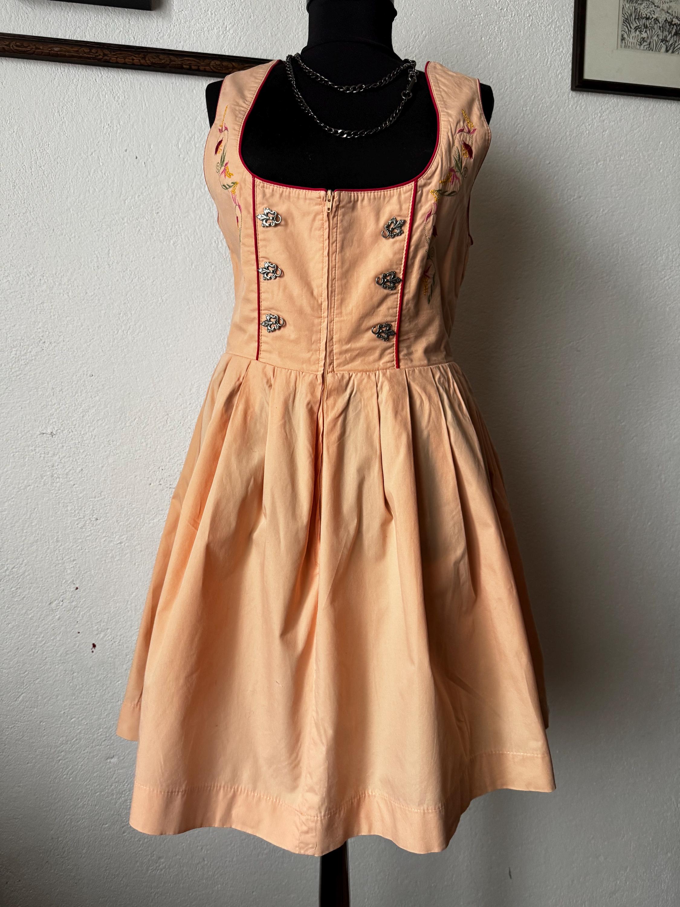Classic Dirndl Dress Stockerpoint Style | Elegant Traditional Alpine Folk Dress