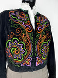 Vintage Embroidered Velvet Trachten Jacket – Niedieck Brillant Sam | Hubert Dirnl