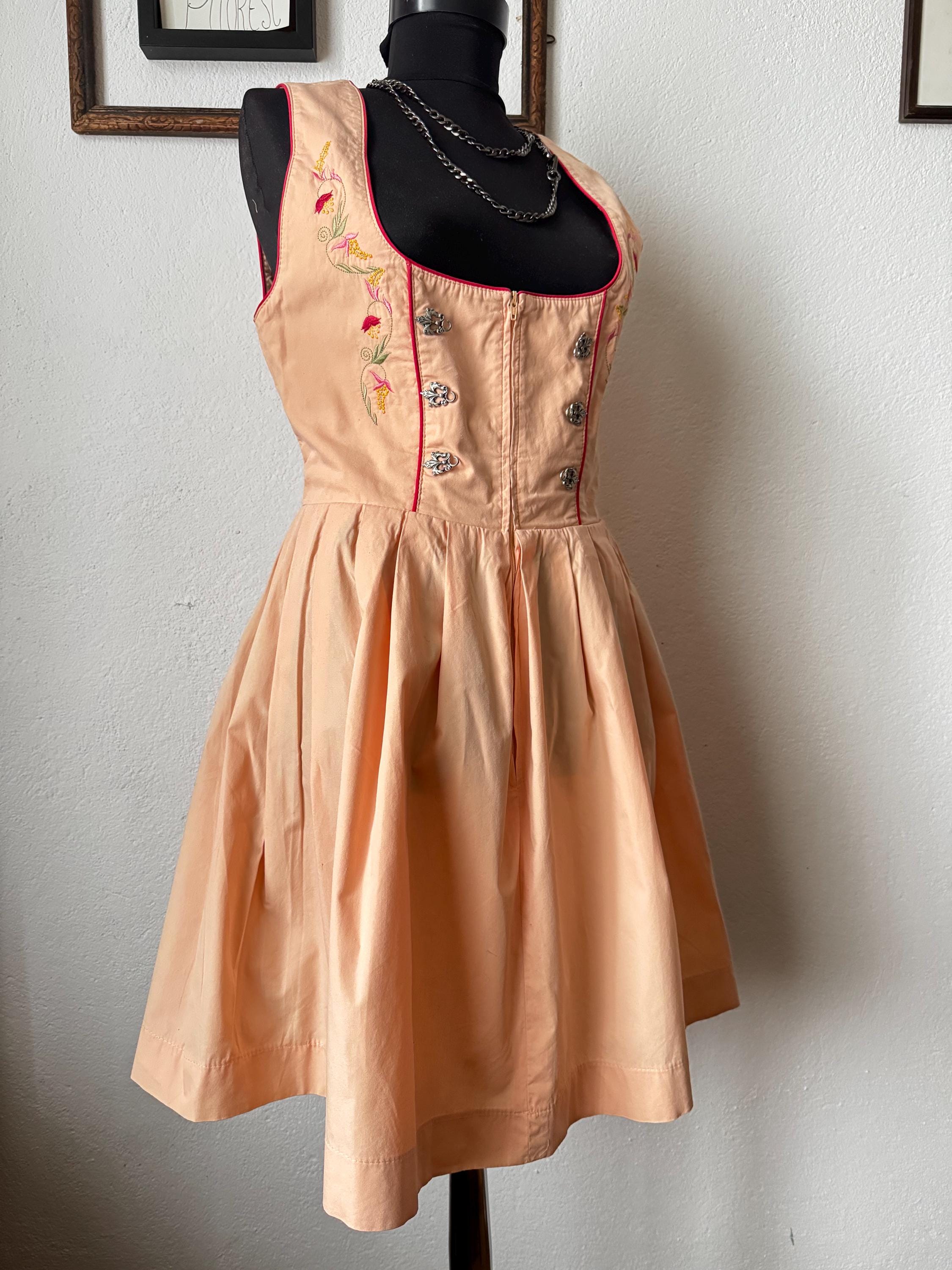 Classic Dirndl Dress Stockerpoint Style | Elegant Traditional Alpine Folk Dress