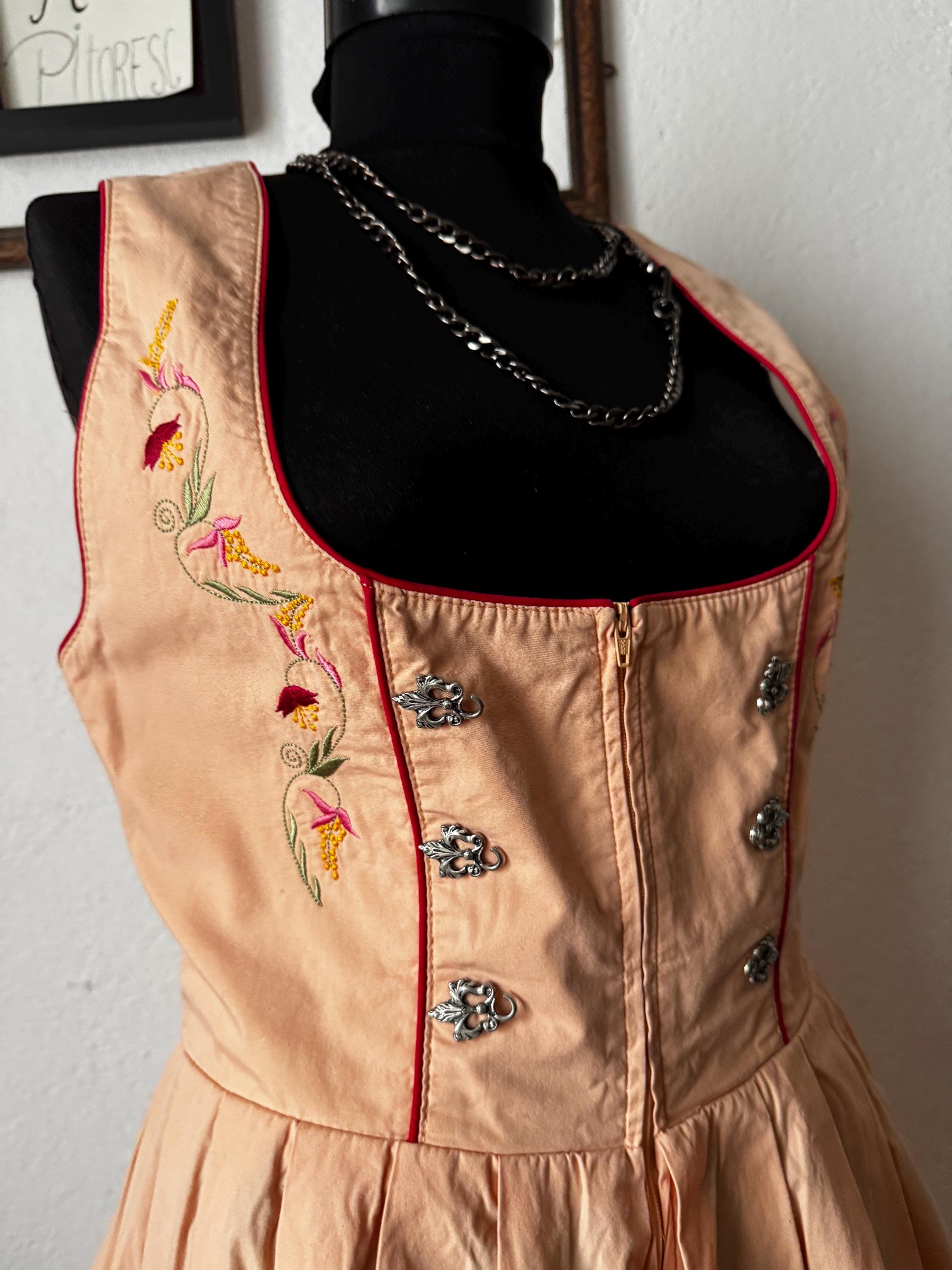 Classic Dirndl Dress Stockerpoint Style | Elegant Traditional Alpine Folk Dress
